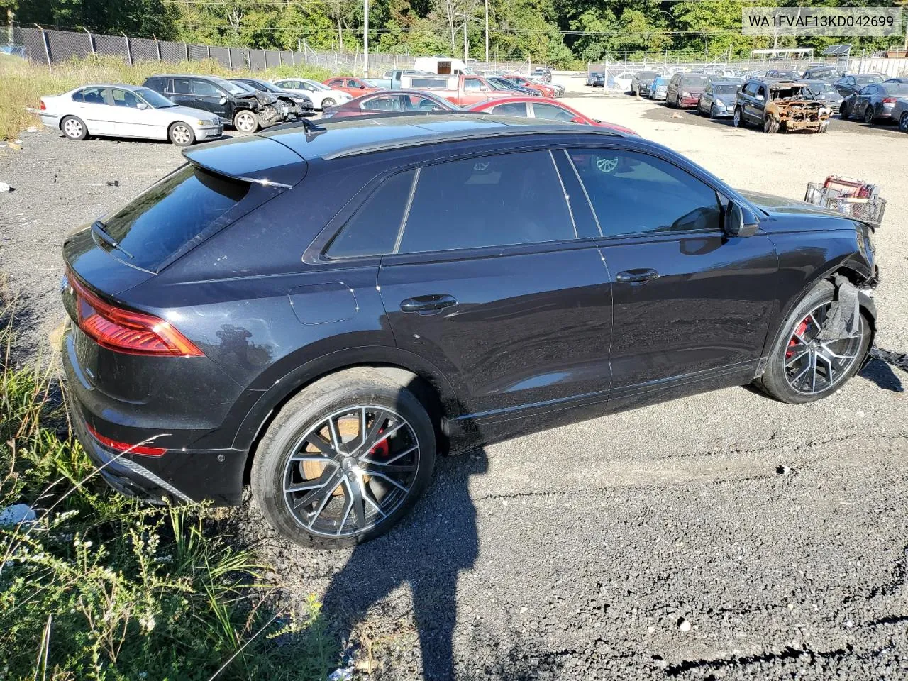 2019 Audi Q8 Prestige S-Line VIN: WA1FVAF13KD042699 Lot: 73249304