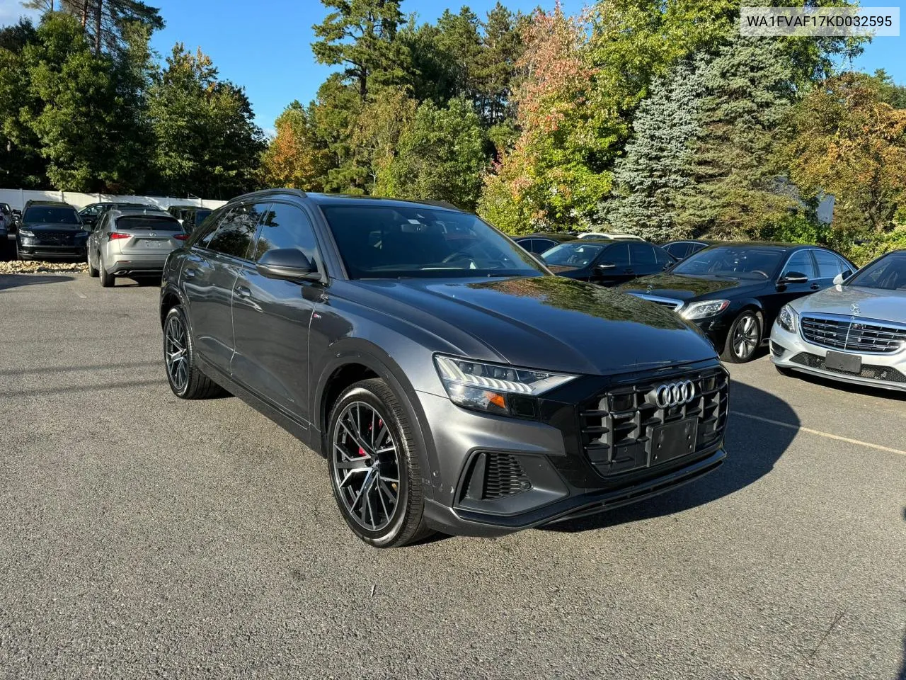 WA1FVAF17KD032595 2019 Audi Q8 Prestige S-Line