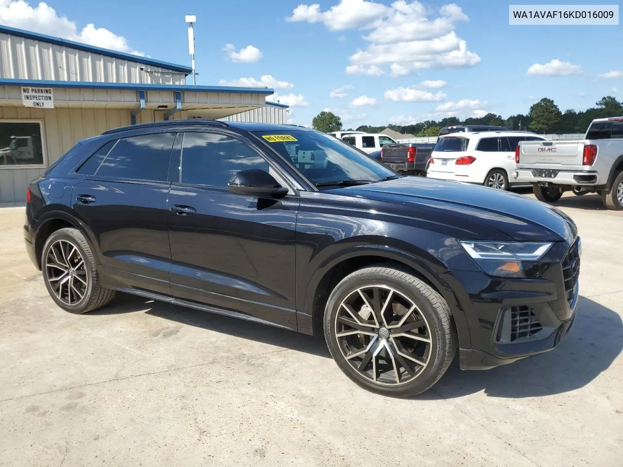 2019 Audi Q8 Premium VIN: WA1AVAF16KD016009 Lot: 73494994