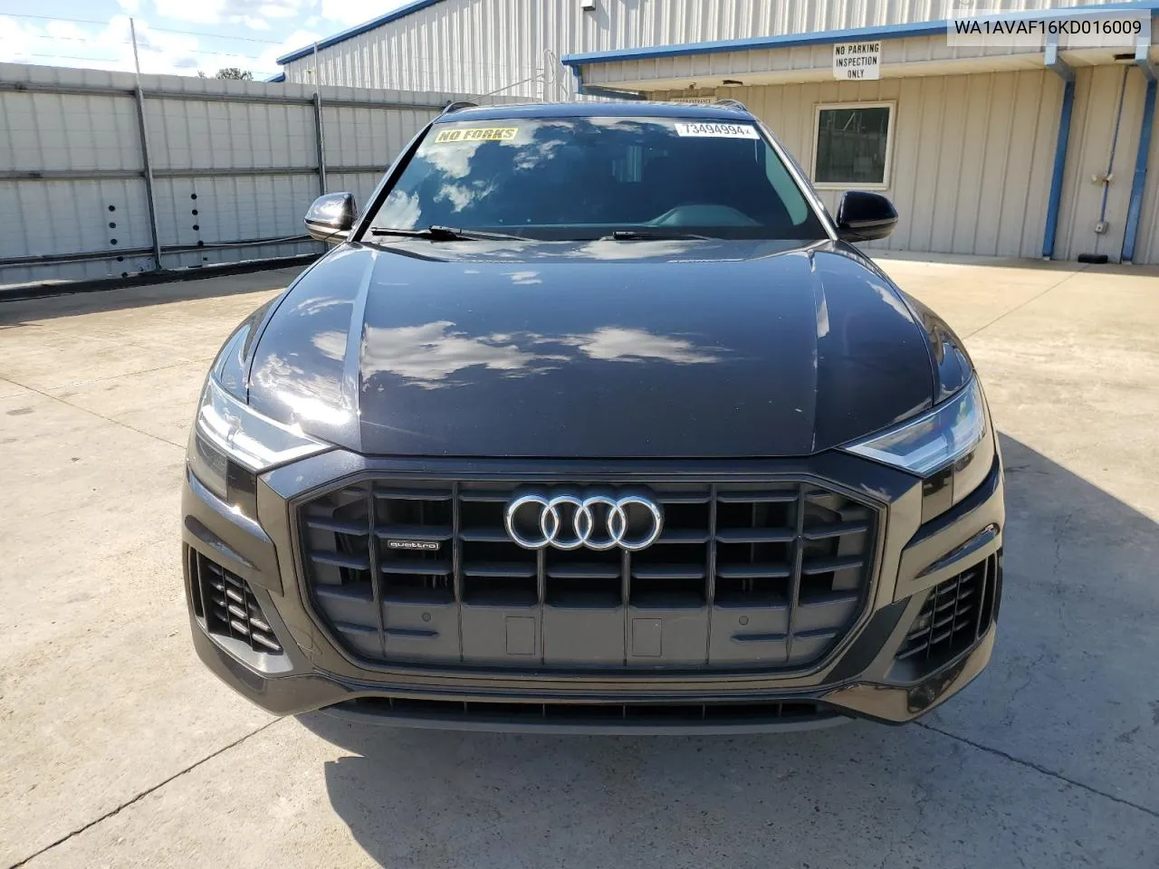 2019 Audi Q8 Premium VIN: WA1AVAF16KD016009 Lot: 73494994