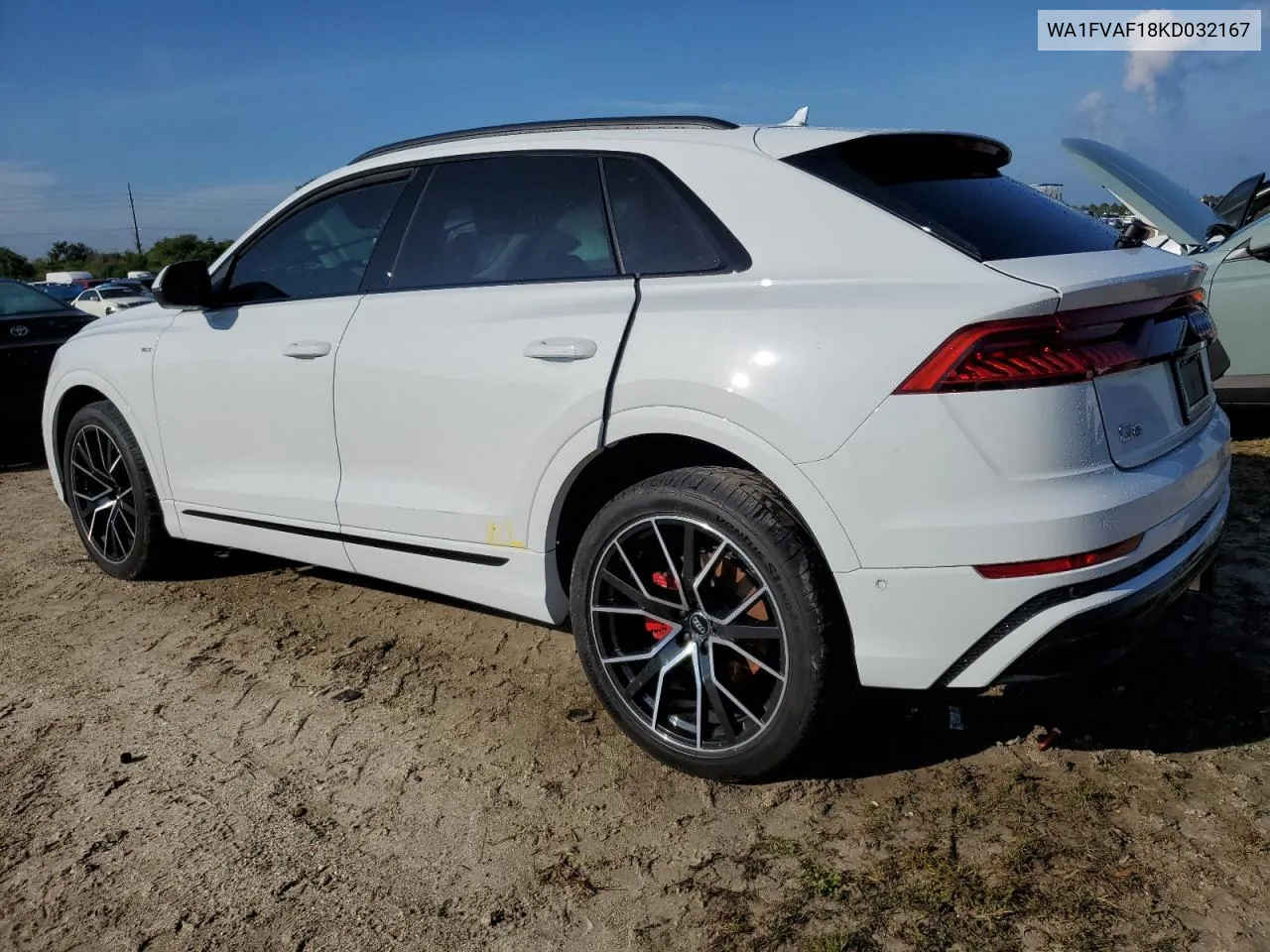 WA1FVAF18KD032167 2019 Audi Q8 Prestige S-Line