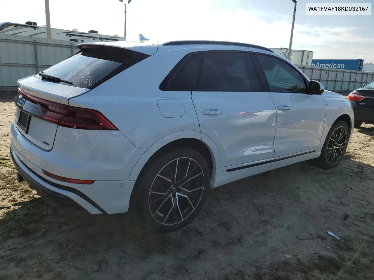 2019 Audi Q8 Prestige S-Line VIN: WA1FVAF18KD032167 Lot: 73825724