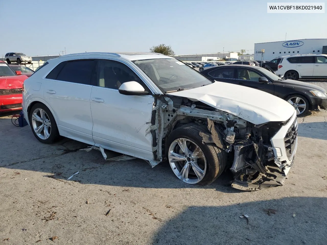 2019 Audi Q8 Prestige VIN: WA1CVBF18KD021940 Lot: 74455844