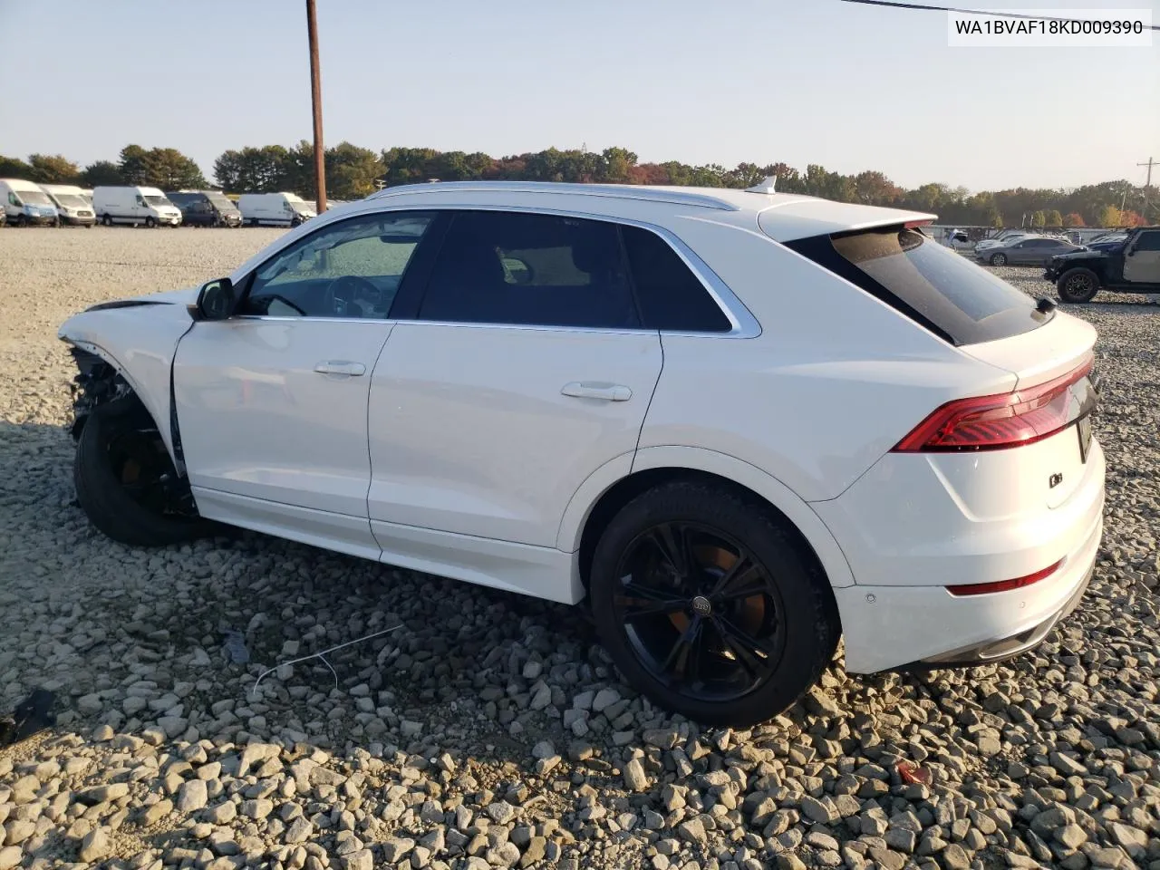 2019 Audi Q8 Premium Plus VIN: WA1BVAF18KD009390 Lot: 75874364