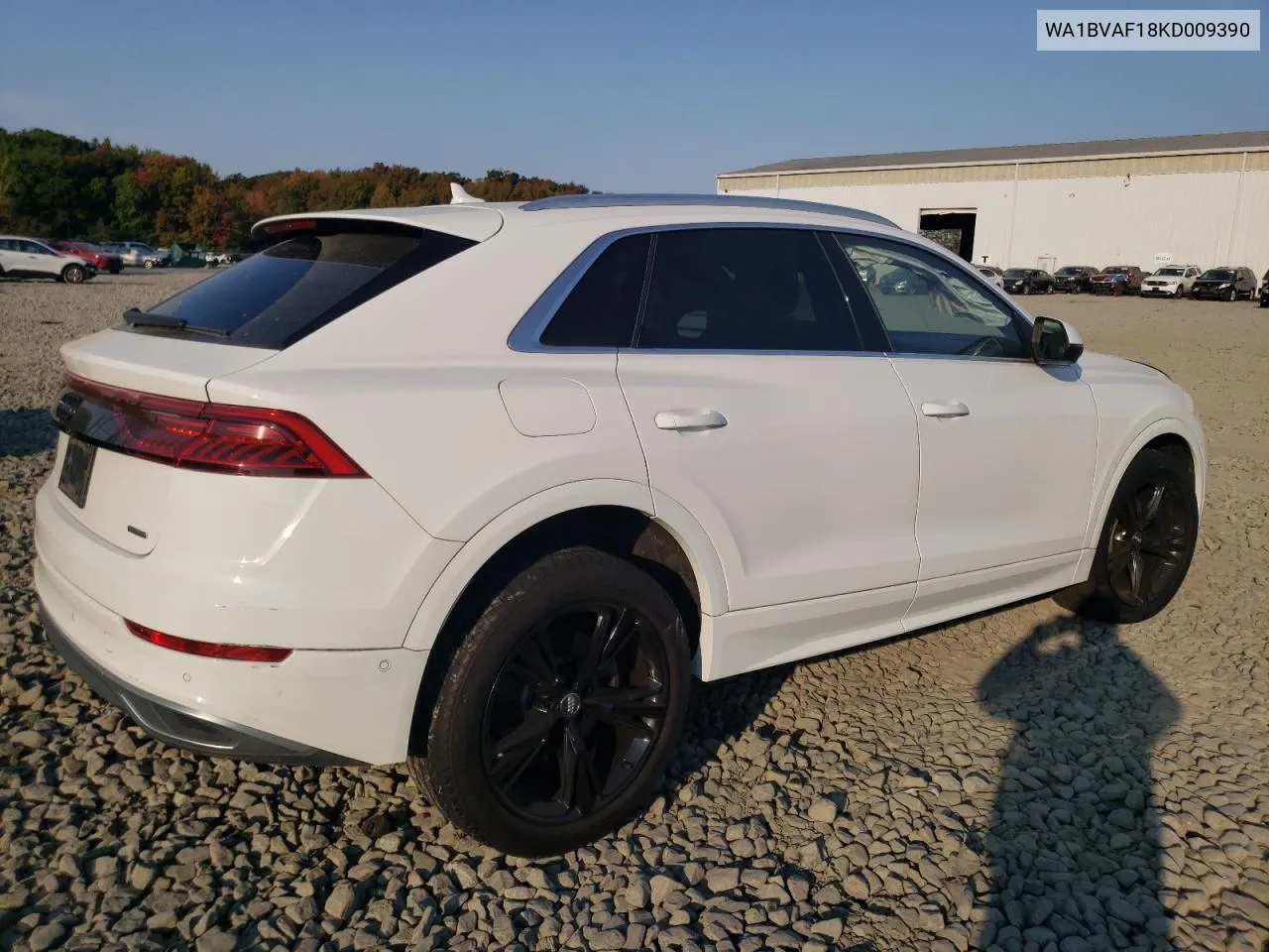 2019 Audi Q8 Premium Plus VIN: WA1BVAF18KD009390 Lot: 75874364