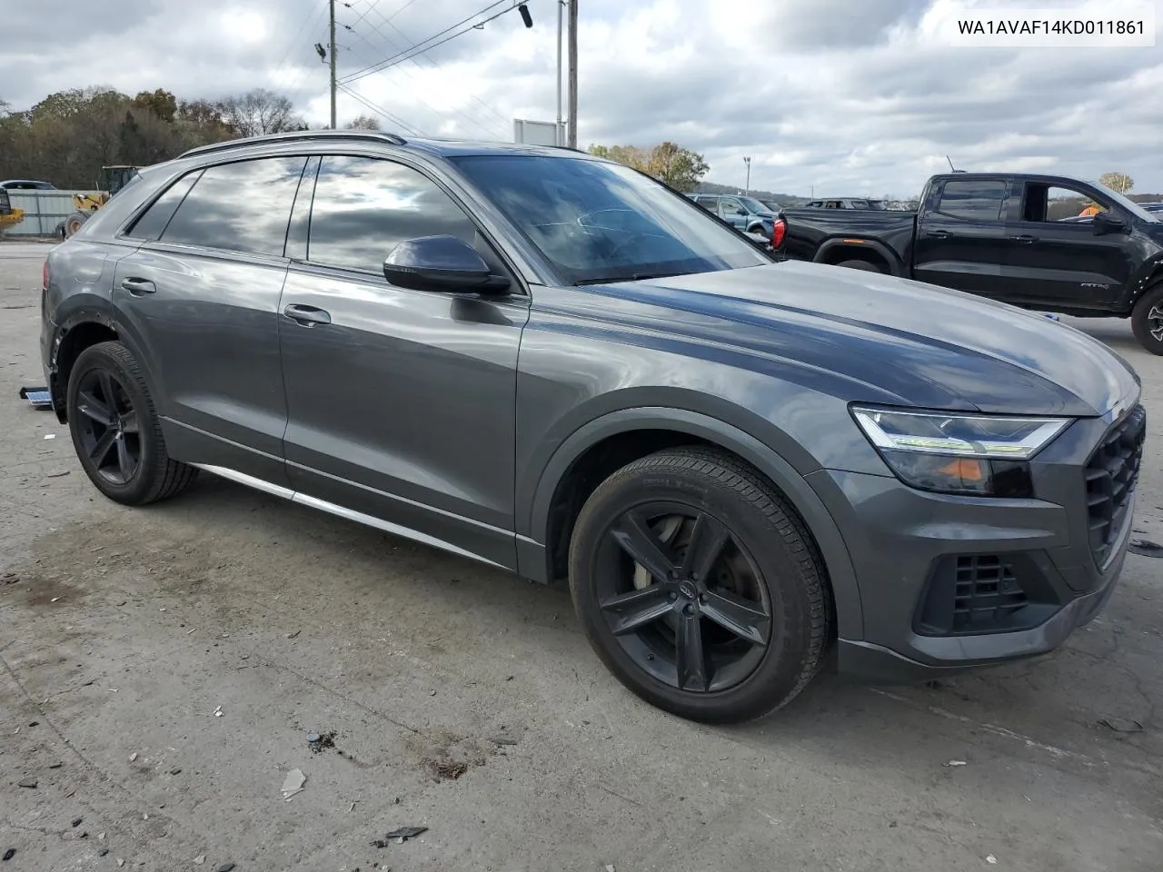 2019 Audi Q8 Premium VIN: WA1AVAF14KD011861 Lot: 78251984