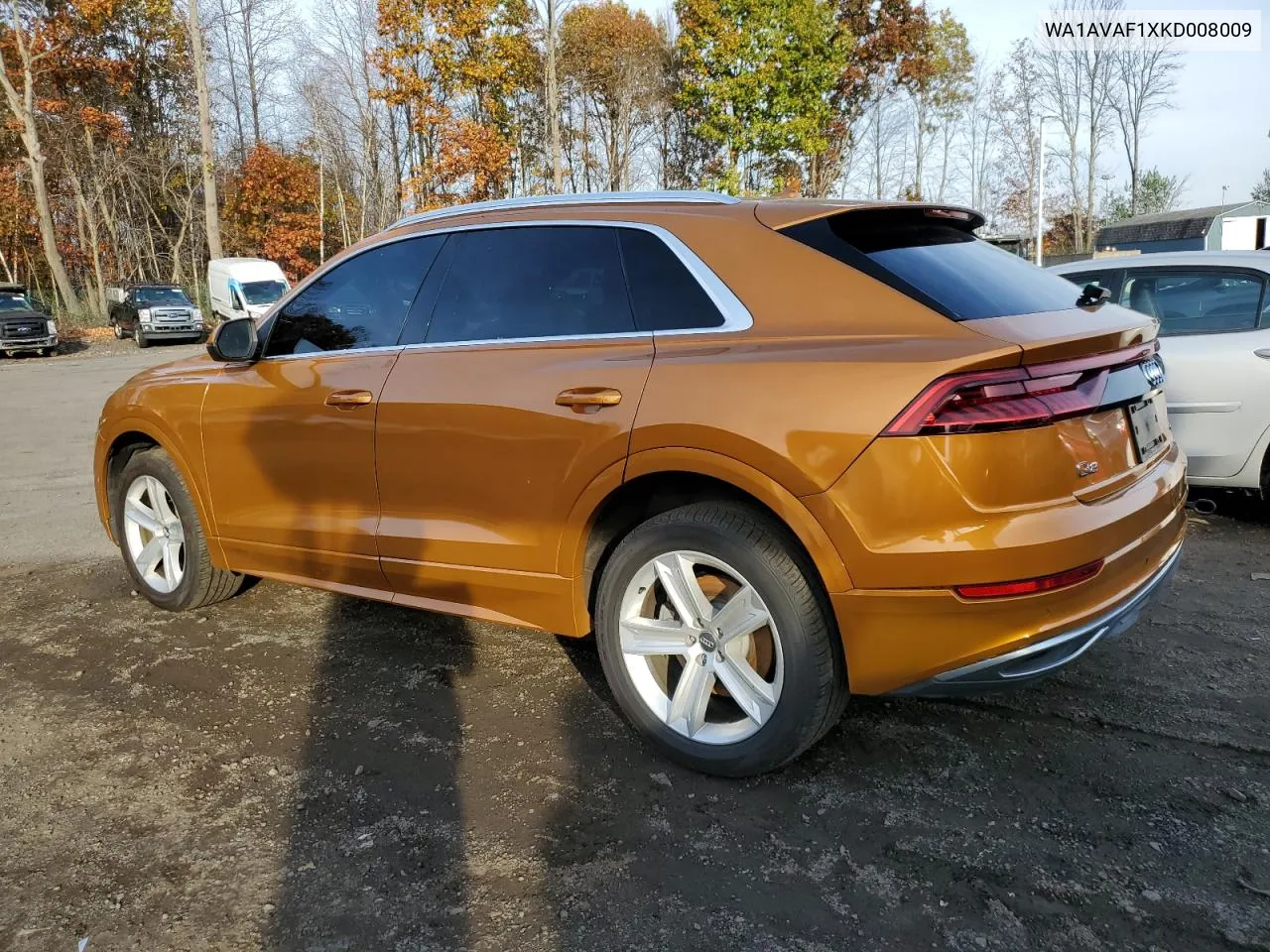 2019 Audi Q8 Premium VIN: WA1AVAF1XKD008009 Lot: 78253224