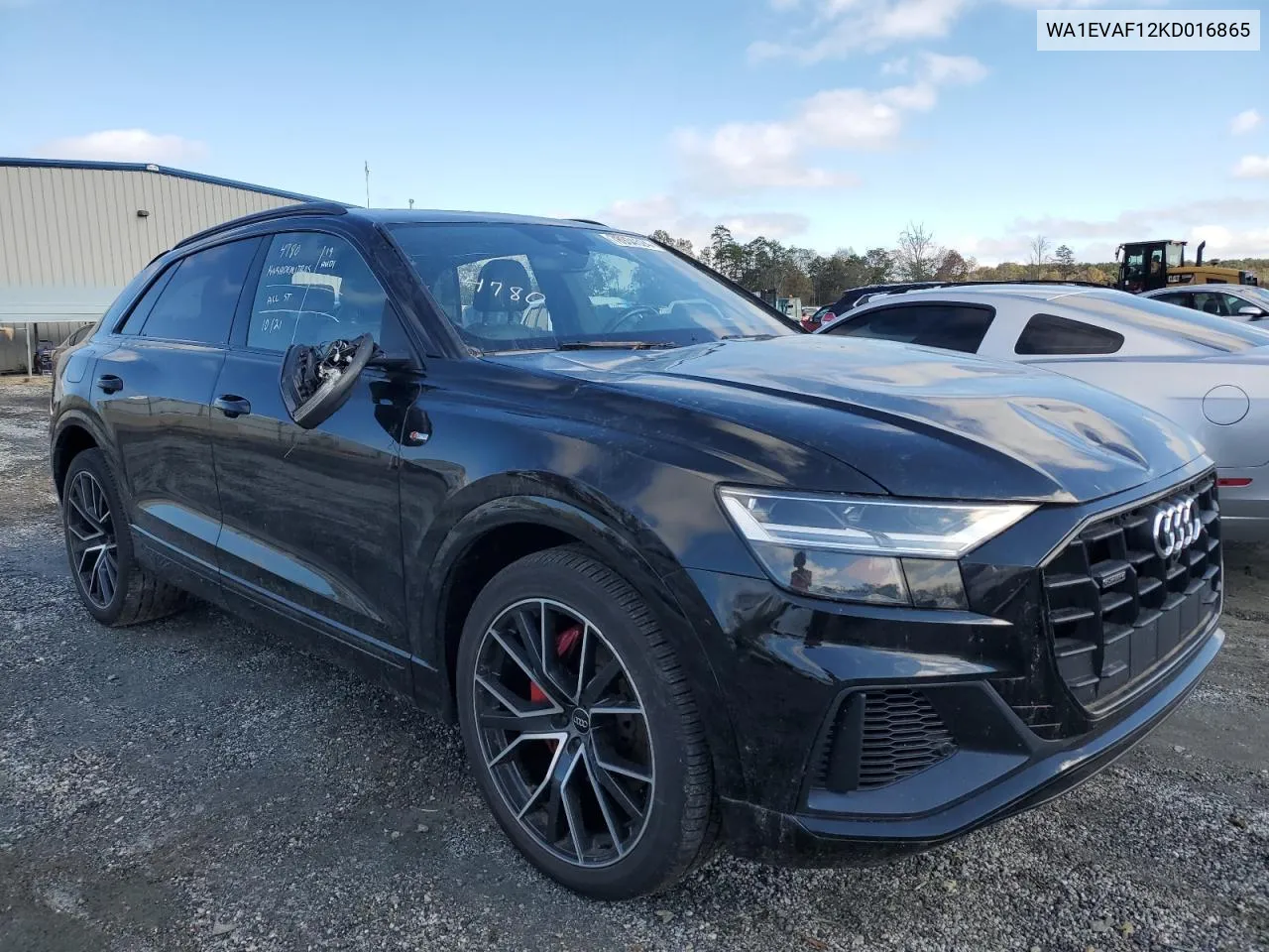 2019 Audi Q8 Premium Plus S-Line VIN: WA1EVAF12KD016865 Lot: 78934524