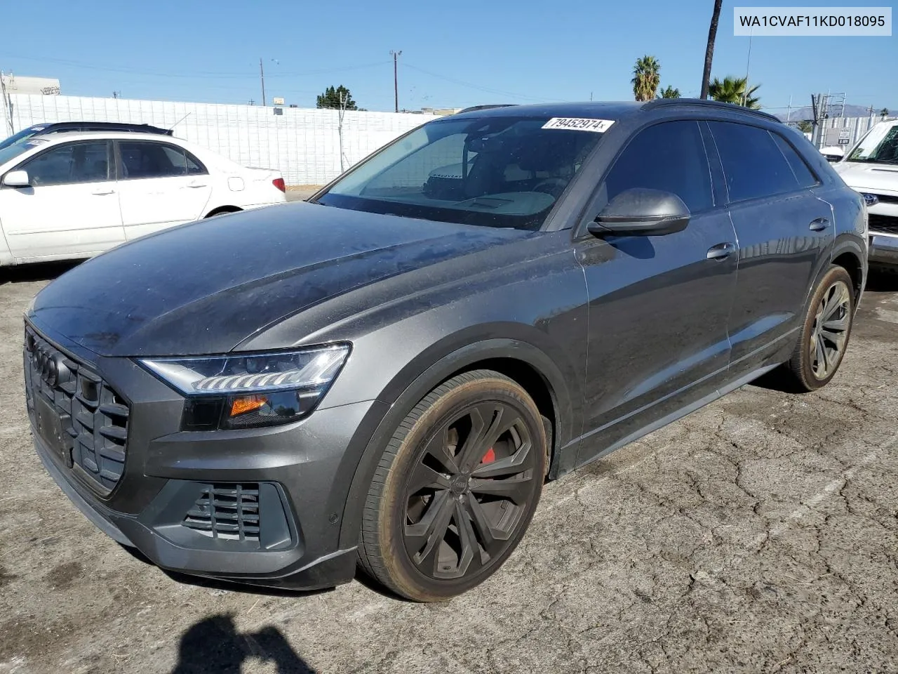 2019 Audi Q8 Prestige VIN: WA1CVAF11KD018095 Lot: 79452974