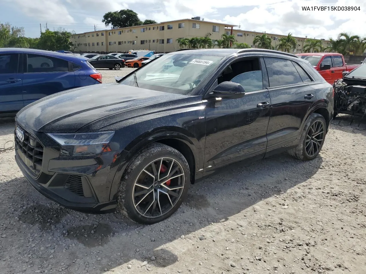 2019 Audi Q8 Prestige S-Line VIN: WA1FVBF15KD038904 Lot: 79465194