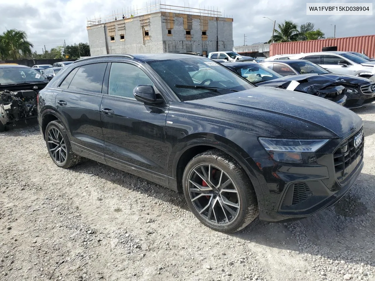 2019 Audi Q8 Prestige S-Line VIN: WA1FVBF15KD038904 Lot: 79465194