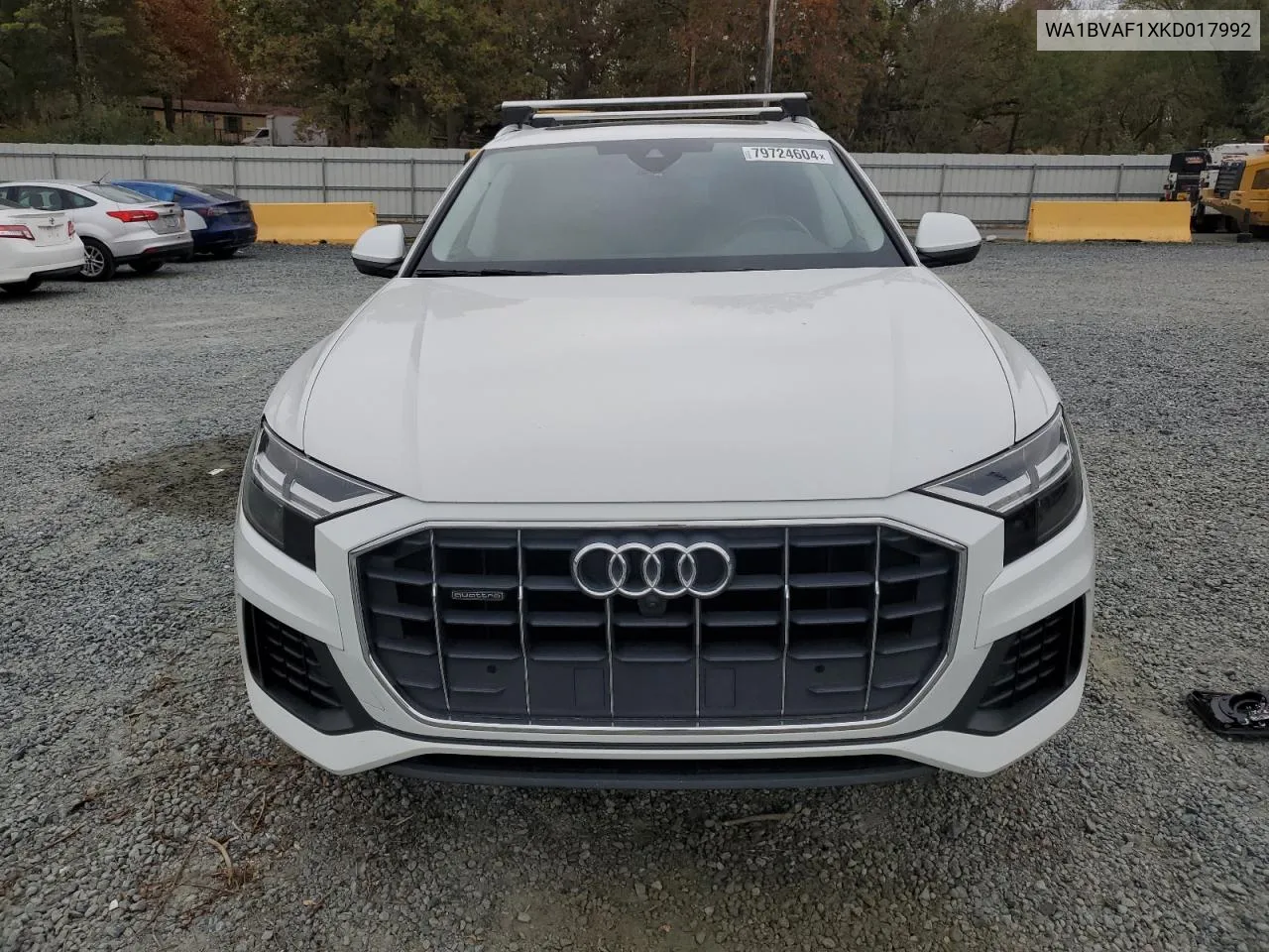 2019 Audi Q8 Premium Plus VIN: WA1BVAF1XKD017992 Lot: 79724604