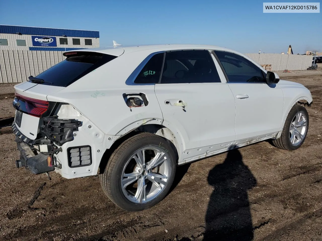 2019 Audi Q8 Prestige VIN: WA1CVAF12KD015786 Lot: 80265964