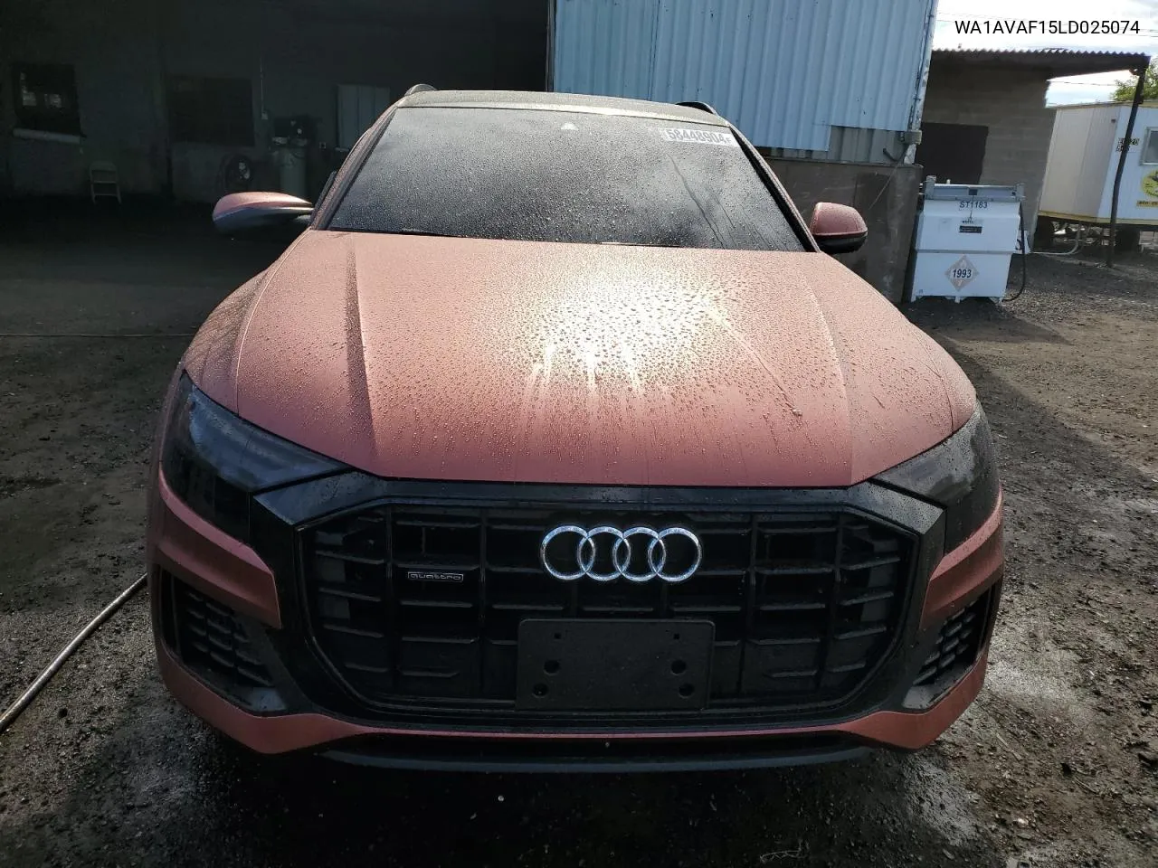 2020 Audi Q8 Premium VIN: WA1AVAF15LD025074 Lot: 58448904