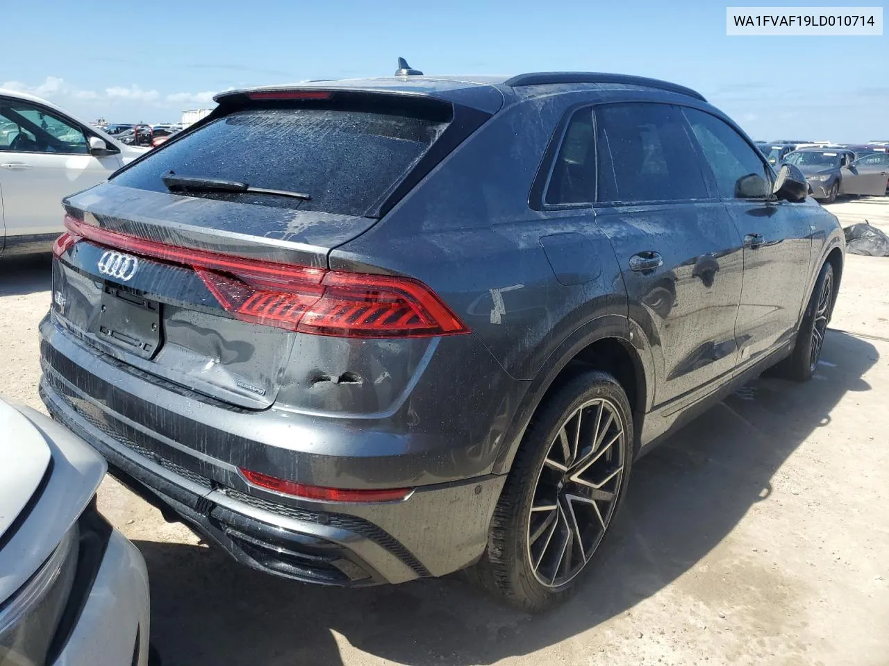 2020 Audi Q8 Prestige S-Line VIN: WA1FVAF19LD010714 Lot: 74676544