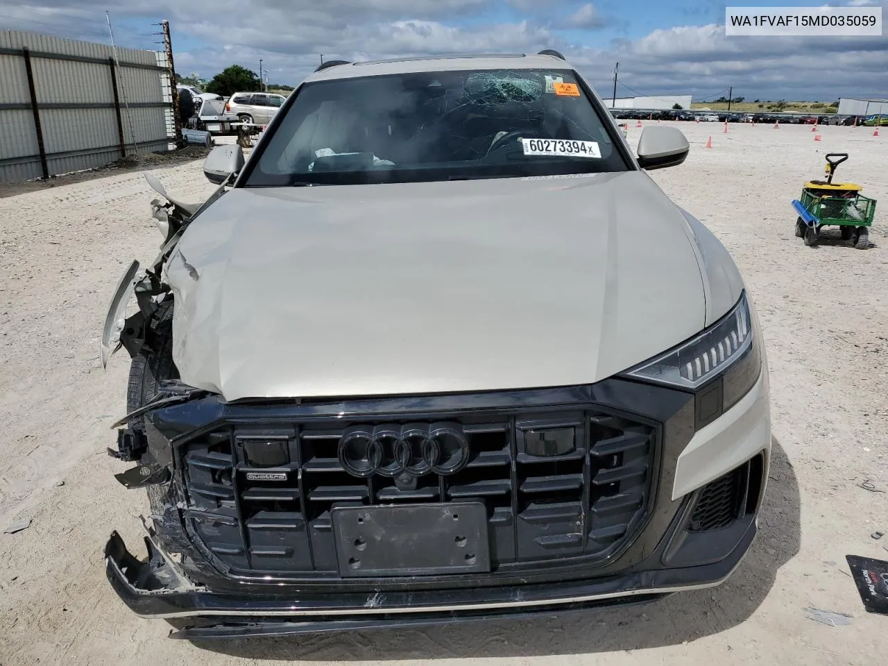 WA1FVAF15MD035059 2021 Audi Q8 Prestige S-Line