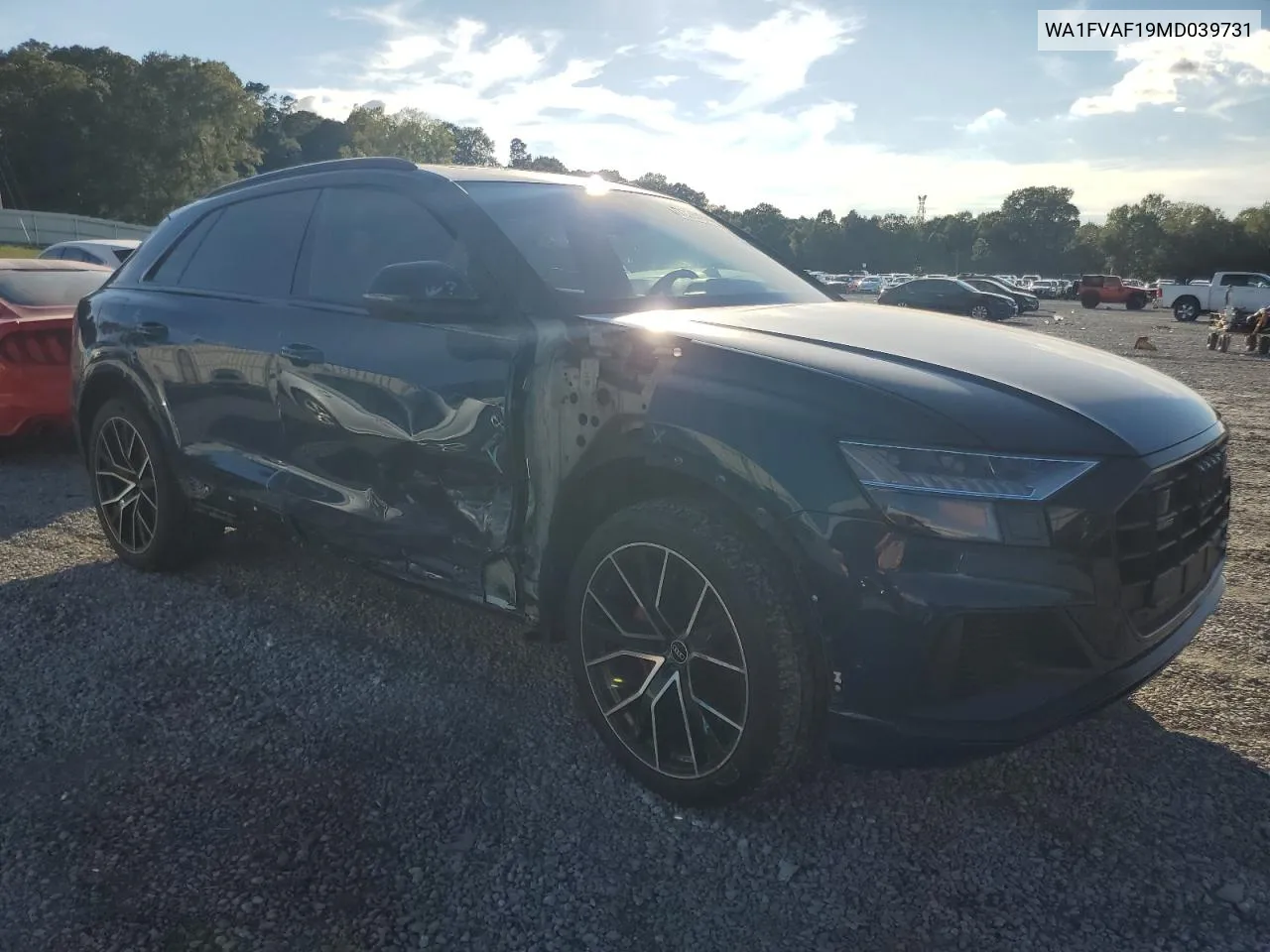 2021 Audi Q8 Prestige S-Line VIN: WA1FVAF19MD039731 Lot: 72284644