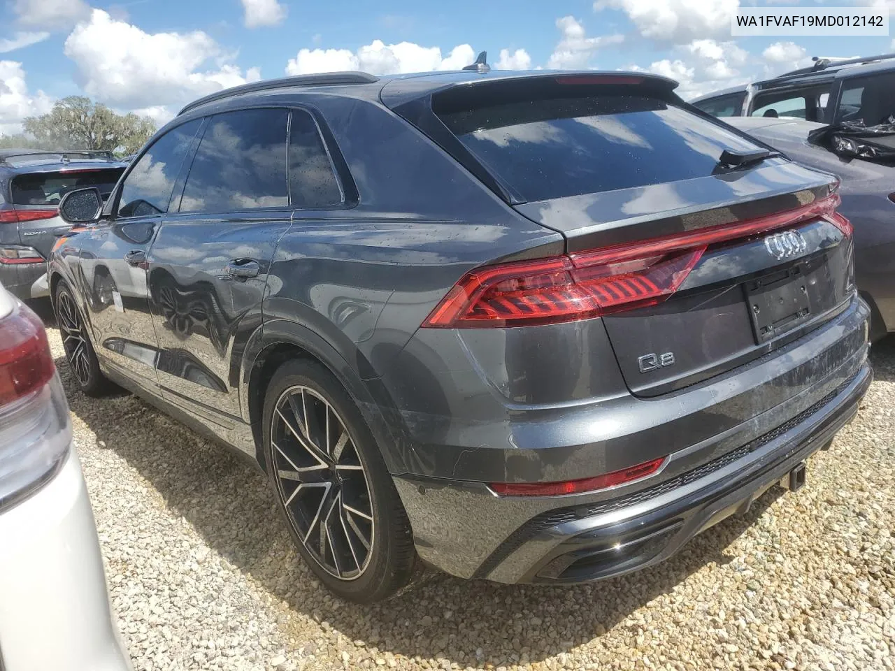 2021 Audi Q8 Prestige S-Line VIN: WA1FVAF19MD012142 Lot: 74148374