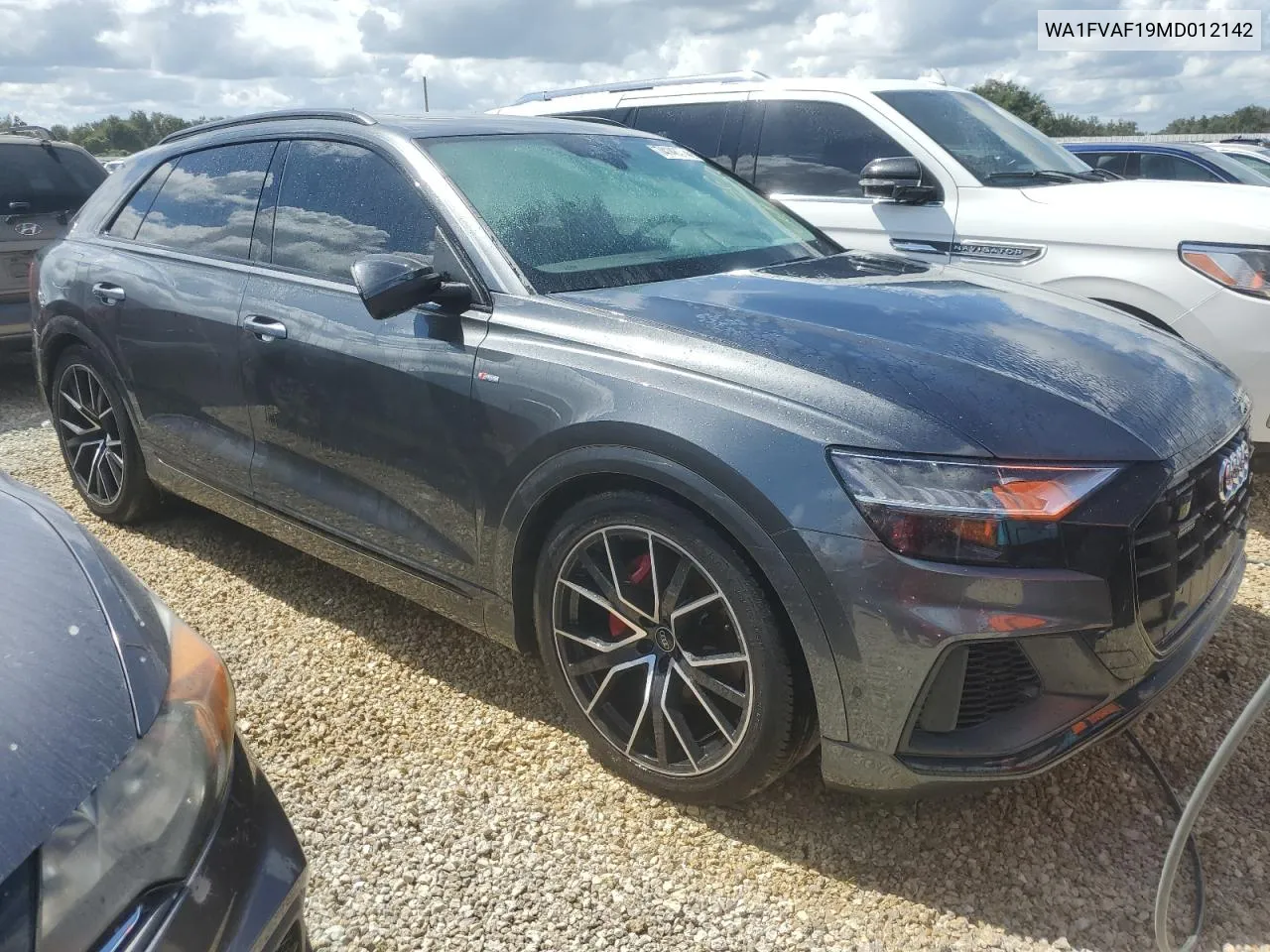 2021 Audi Q8 Prestige S-Line VIN: WA1FVAF19MD012142 Lot: 74148374