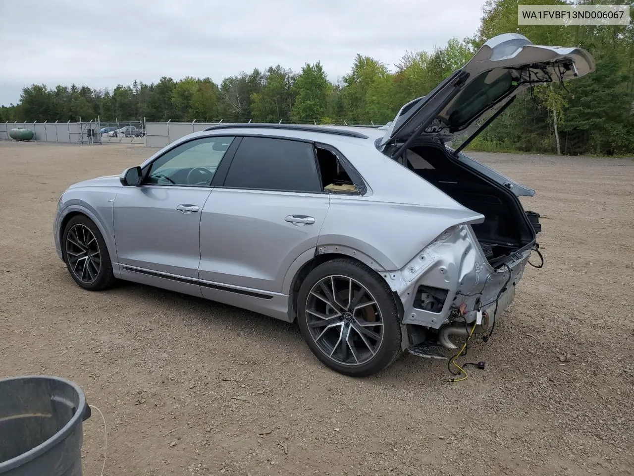 2022 Audi Q8 Prestige S-Line VIN: WA1FVBF13ND006067 Lot: 69232414