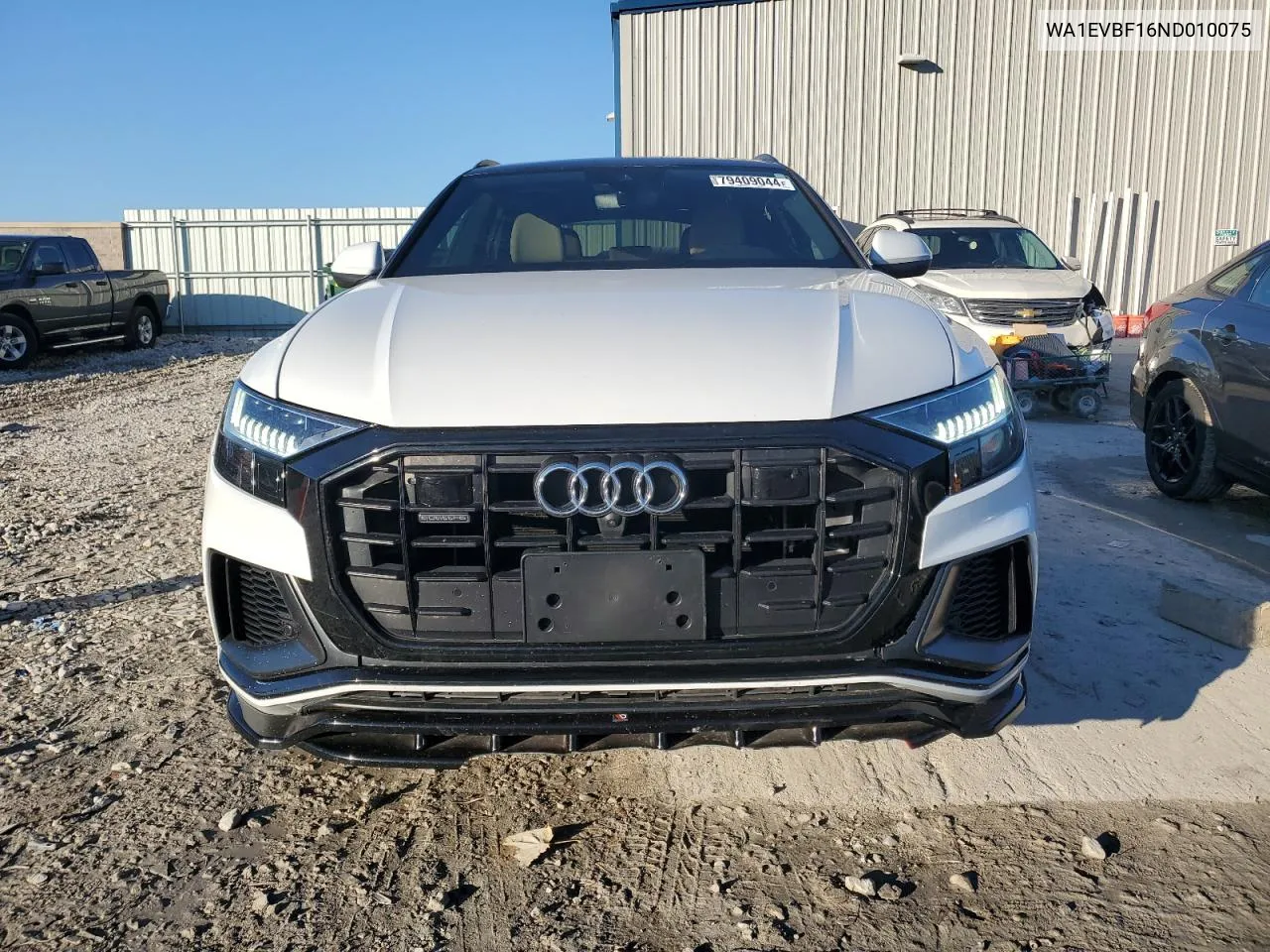 2022 Audi Q8 Premium Plus S-Line VIN: WA1EVBF16ND010075 Lot: 79409044