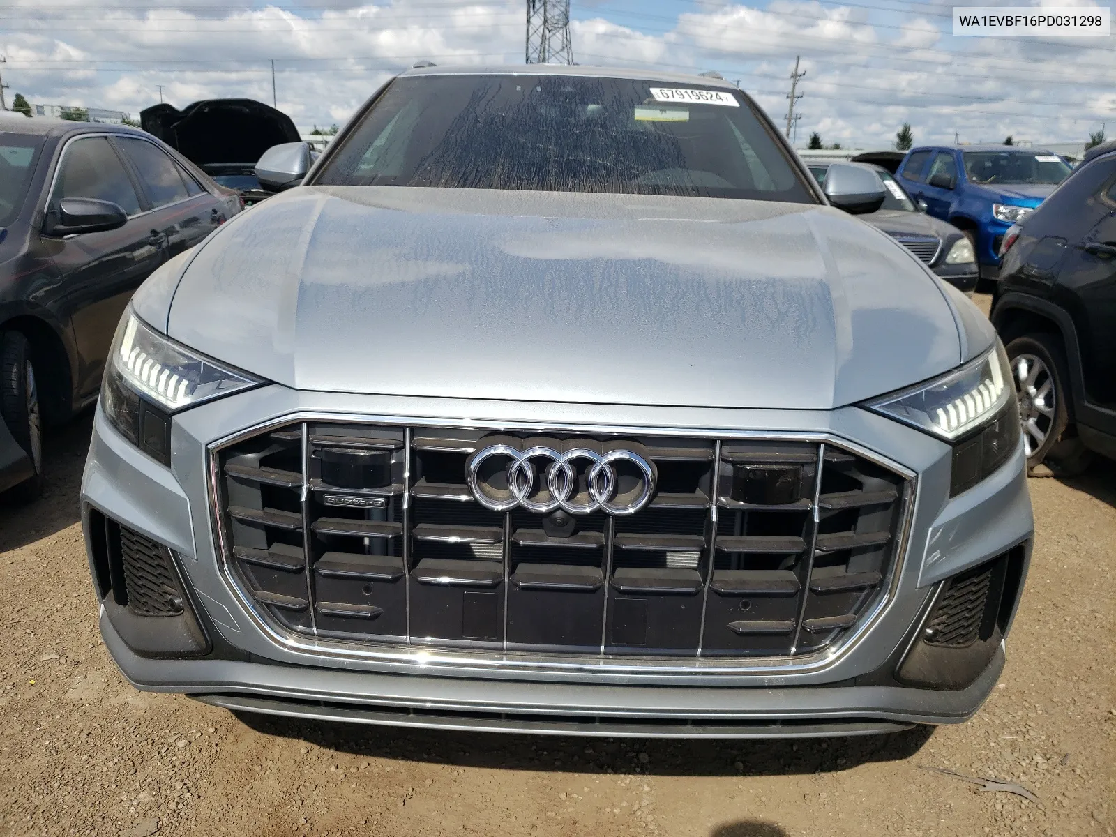 2023 Audi Q8 Premium Plus S-Line VIN: WA1EVBF16PD031298 Lot: 67919624