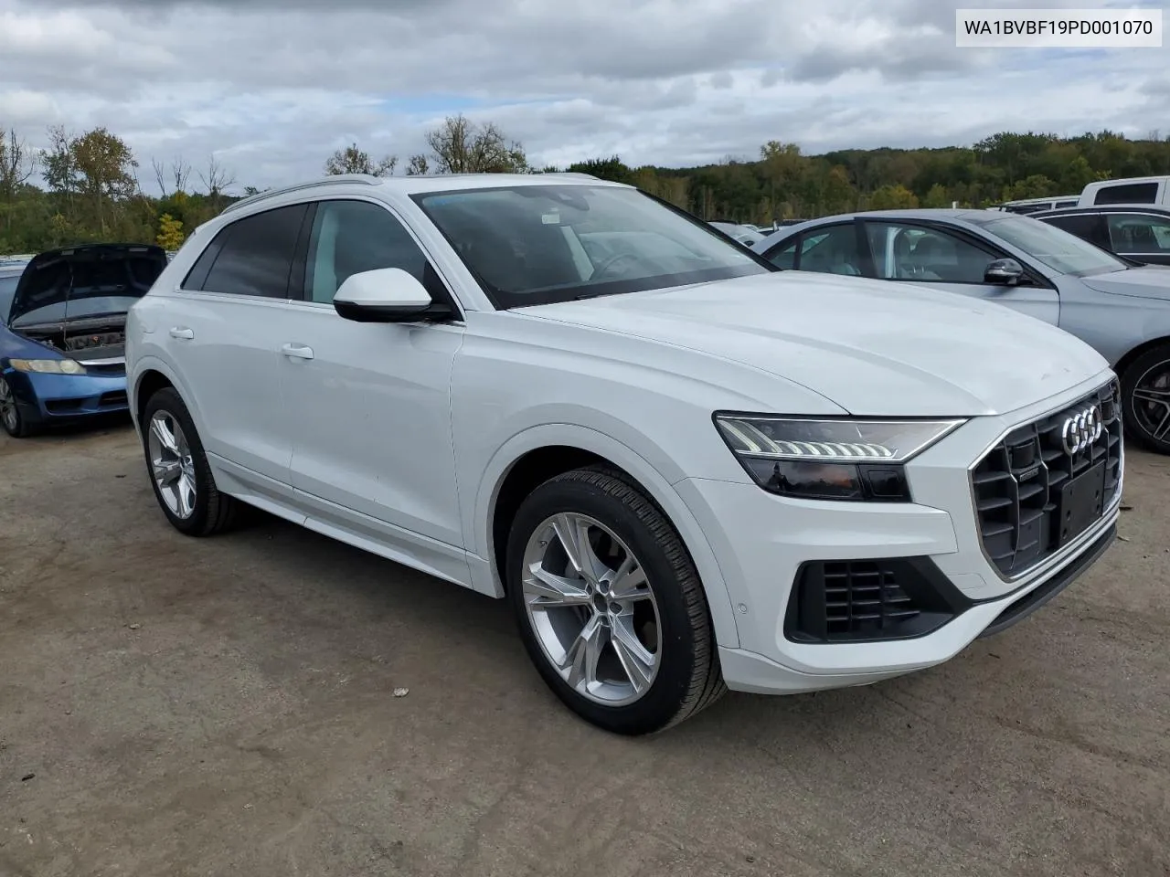 2023 Audi Q8 Premium Plus VIN: WA1BVBF19PD001070 Lot: 73720044