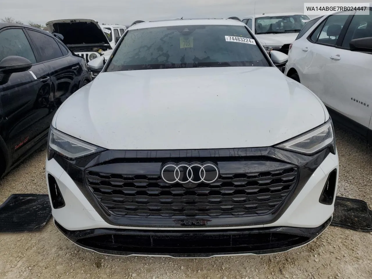 2024 Audi Q8 E-Tron Premium VIN: WA14ABGE7RB024447 Lot: 74483224