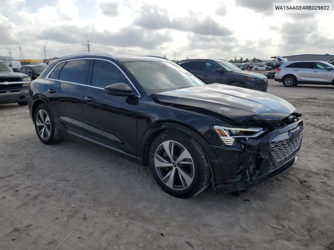 2024 Audi Q8 E-Tron Premium Plus VIN: WA15AAGE4RB029832 Lot: 79555074