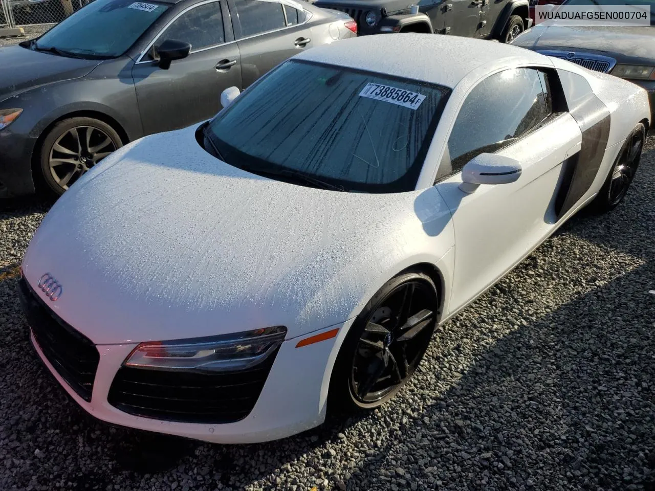 2014 Audi R8 4.2 Quattro VIN: WUADUAFG5EN000704 Lot: 73885864