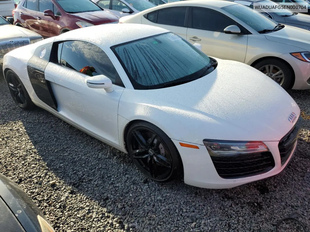 2014 Audi R8 4.2 Quattro VIN: WUADUAFG5EN000704 Lot: 73885864