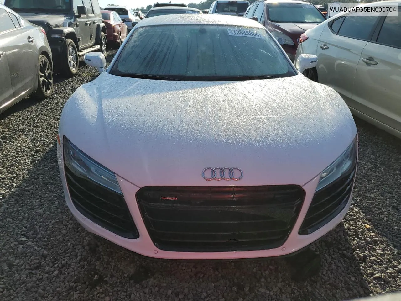 2014 Audi R8 4.2 Quattro VIN: WUADUAFG5EN000704 Lot: 73885864