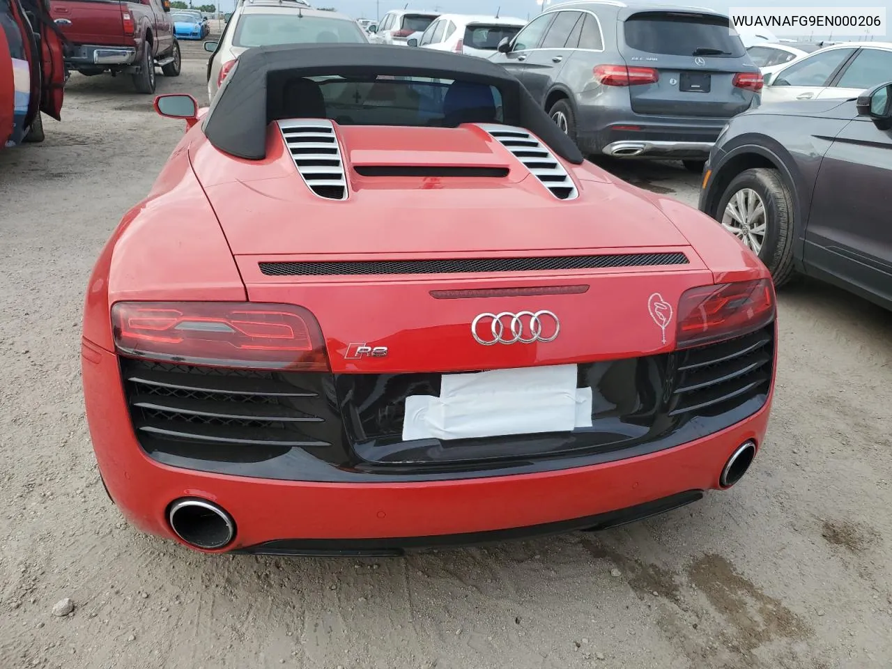 2014 Audi R8 5.2 Quattro VIN: WUAVNAFG9EN000206 Lot: 76712994