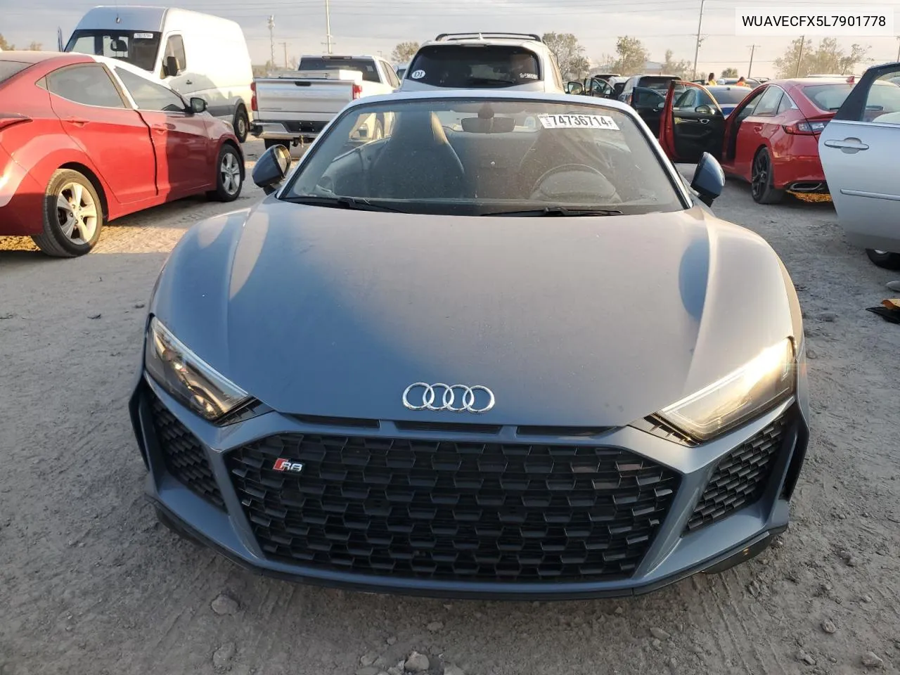 2020 Audi R8 VIN: WUAVECFX5L7901778 Lot: 74736714