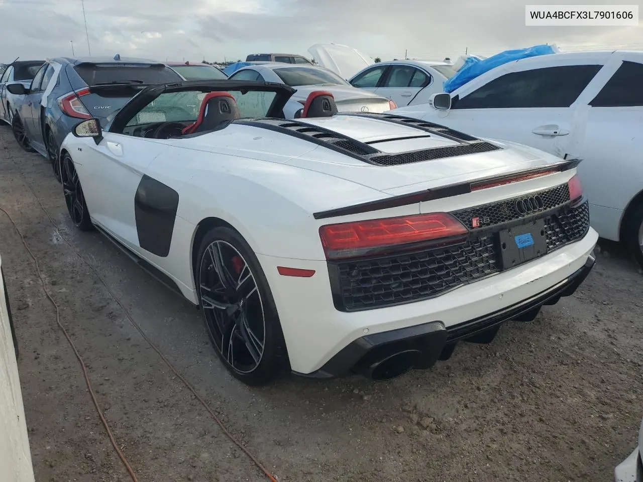 2020 Audi R8 VIN: WUA4BCFX3L7901606 Lot: 75199024