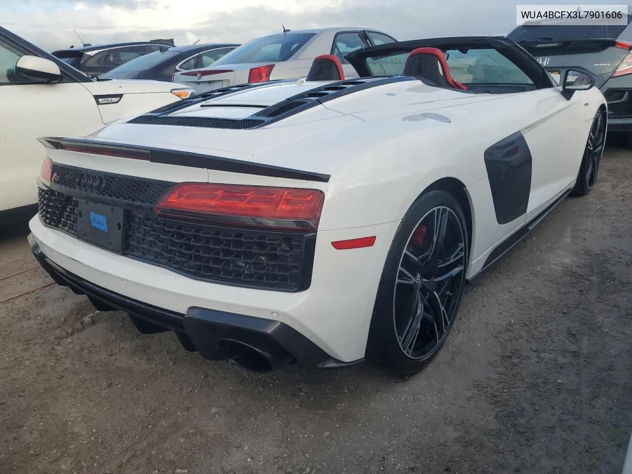 2020 Audi R8 VIN: WUA4BCFX3L7901606 Lot: 75199024