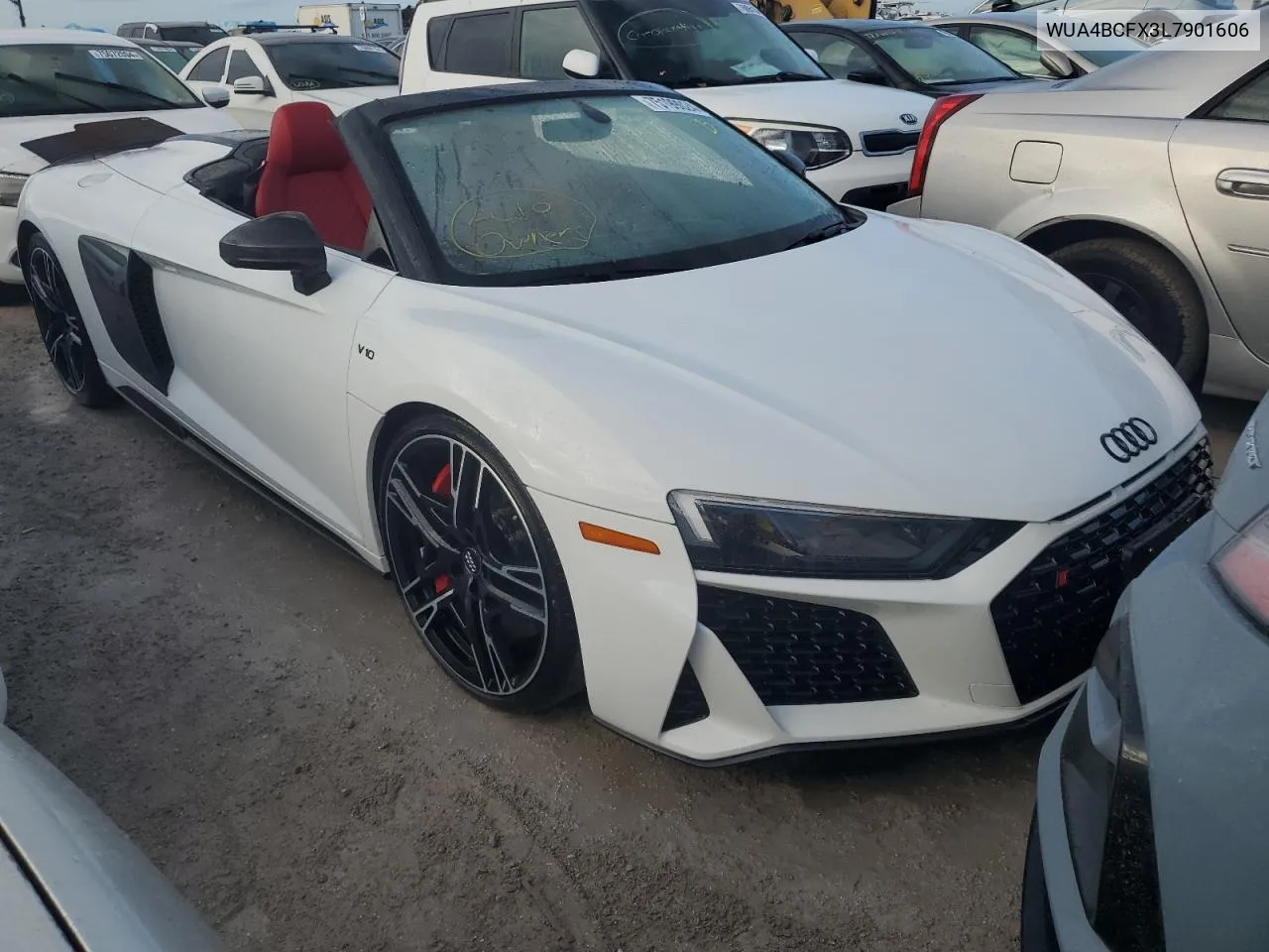 2020 Audi R8 VIN: WUA4BCFX3L7901606 Lot: 75199024