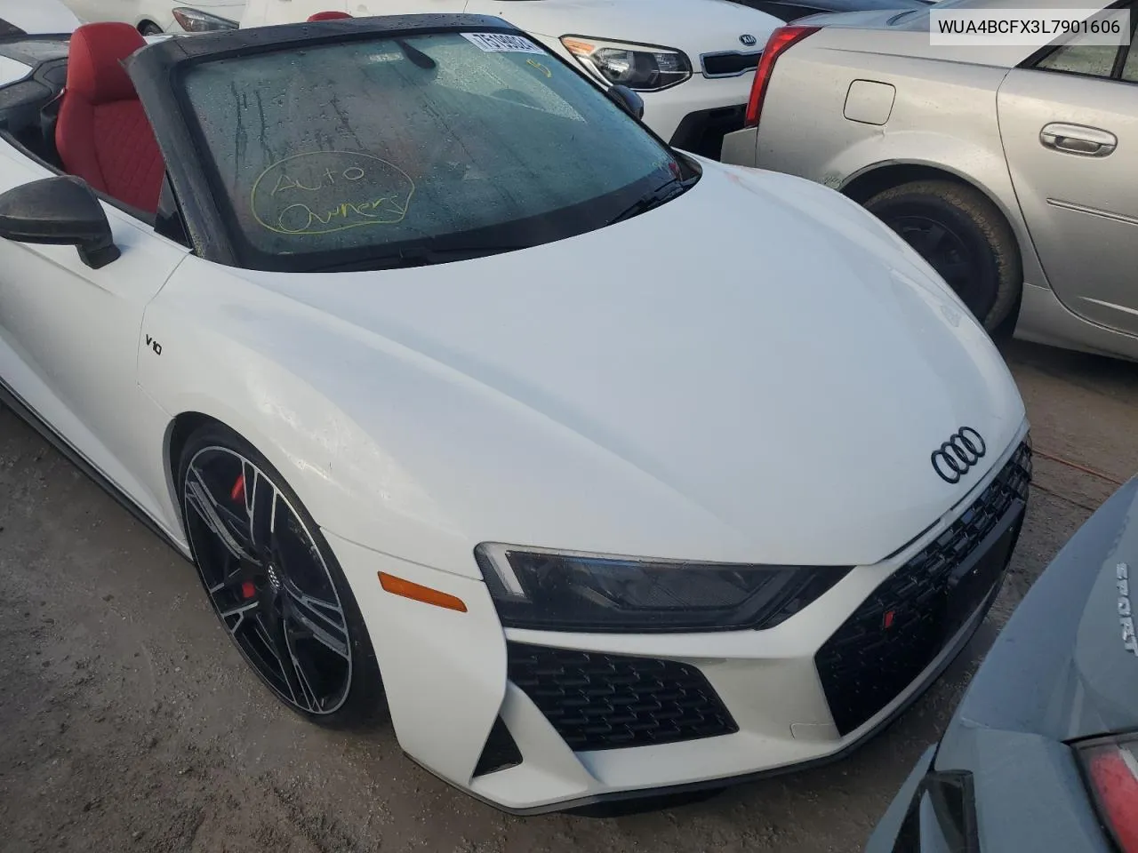 2020 Audi R8 VIN: WUA4BCFX3L7901606 Lot: 75199024