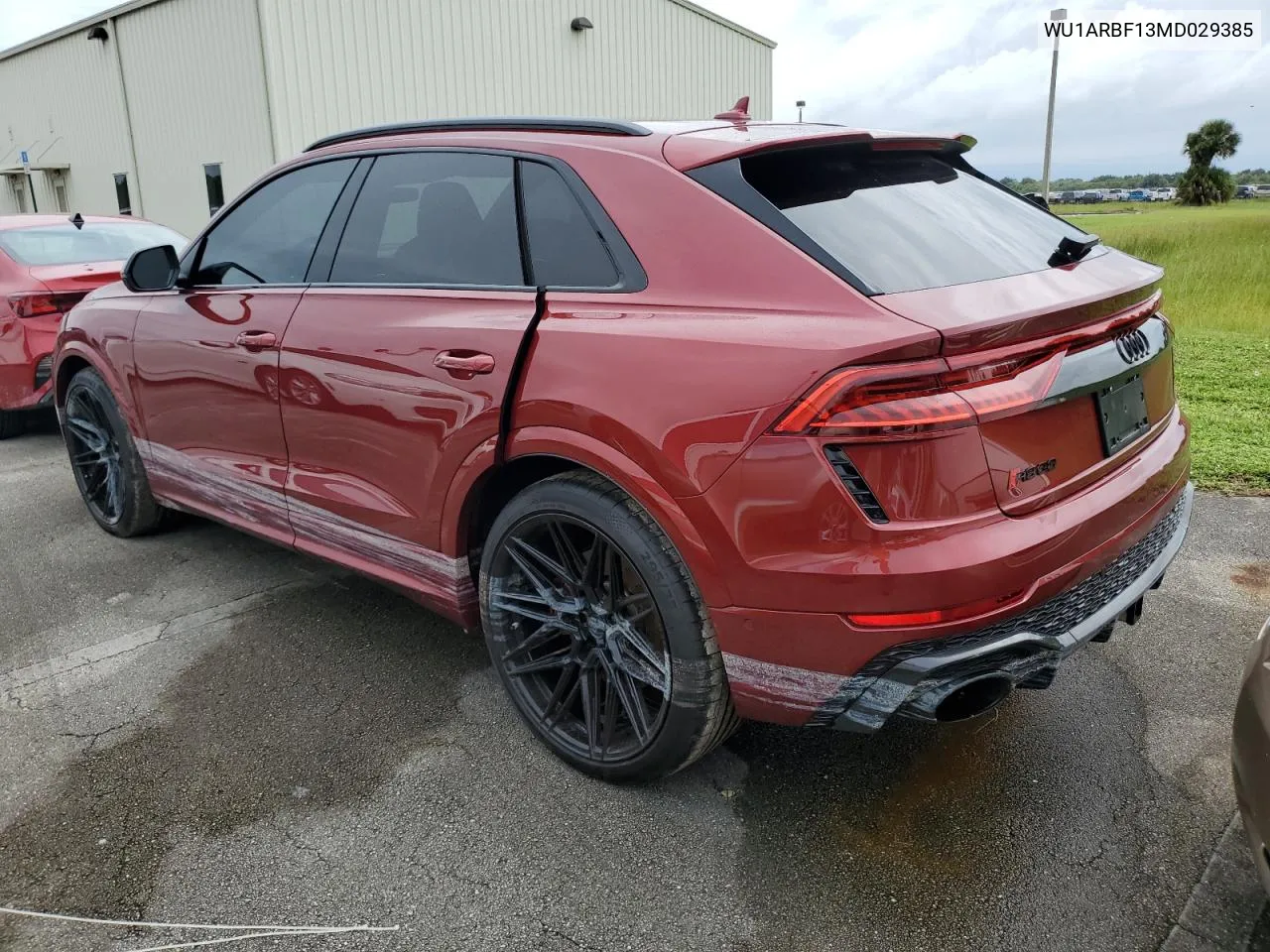 2021 Audi Rs Q8 VIN: WU1ARBF13MD029385 Lot: 74667154