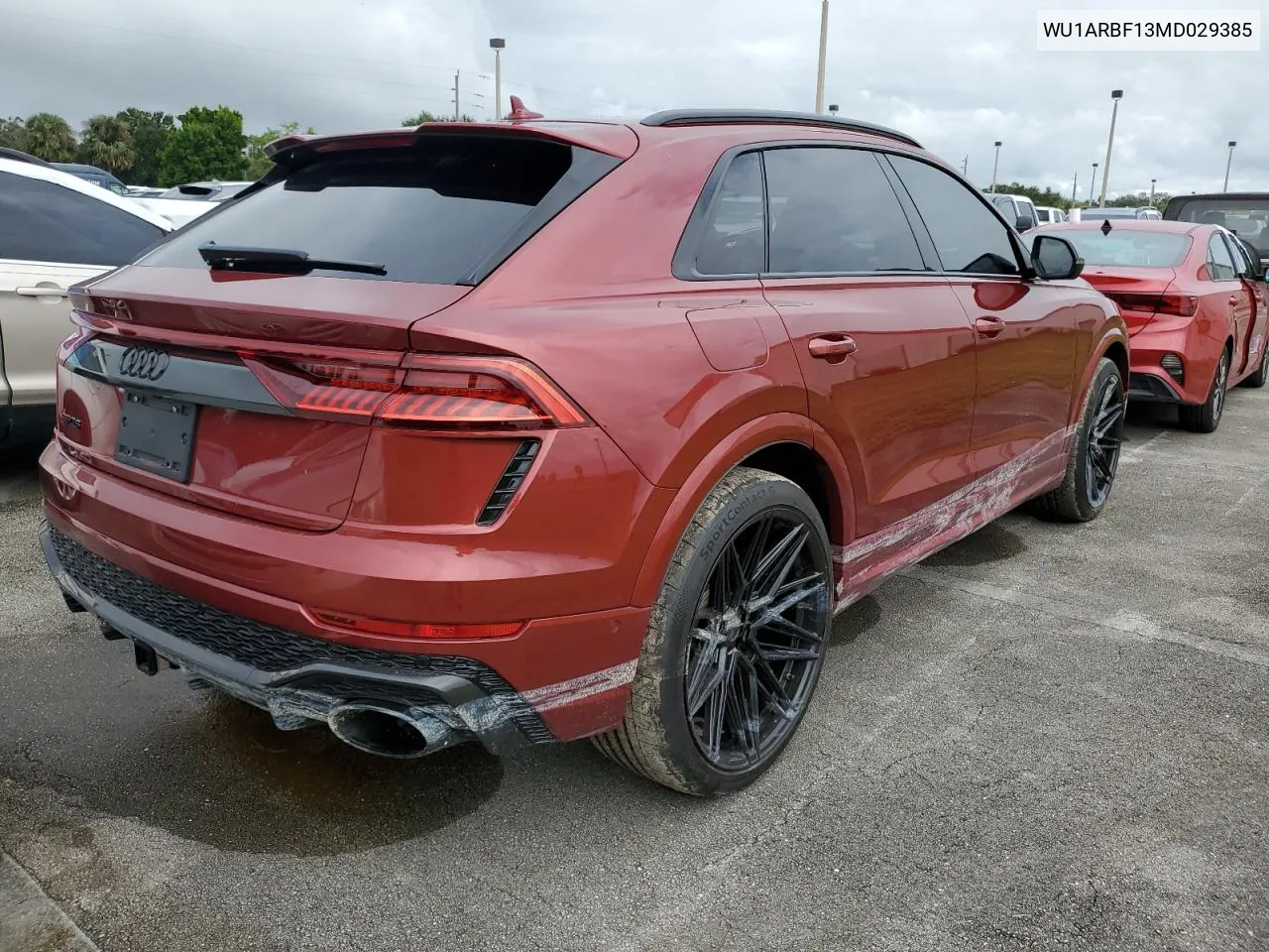 2021 Audi Rs Q8 VIN: WU1ARBF13MD029385 Lot: 74667154