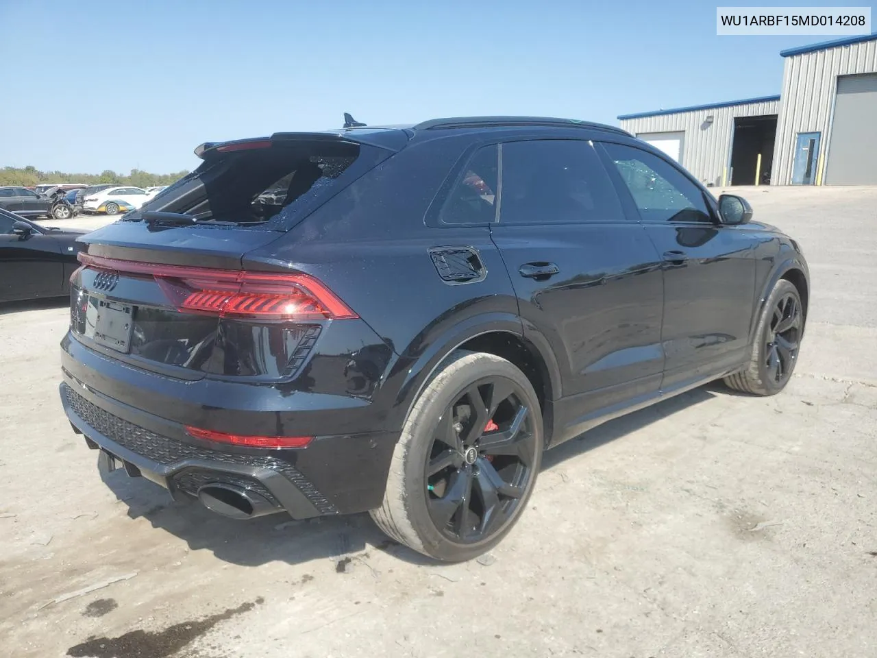 2021 Audi Rs Q8 VIN: WU1ARBF15MD014208 Lot: 74697044