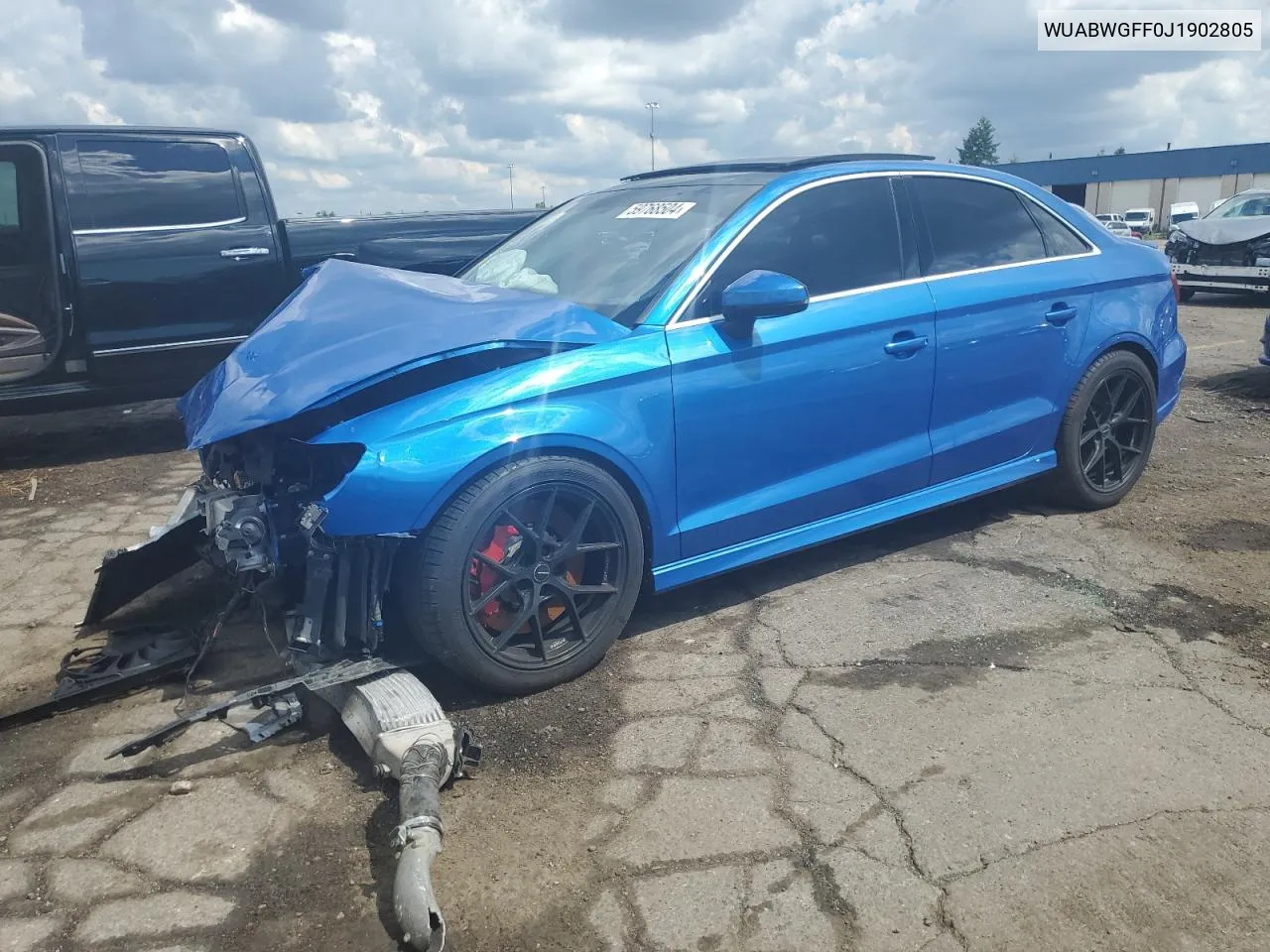 WUABWGFF0J1902805 2018 Audi Rs3