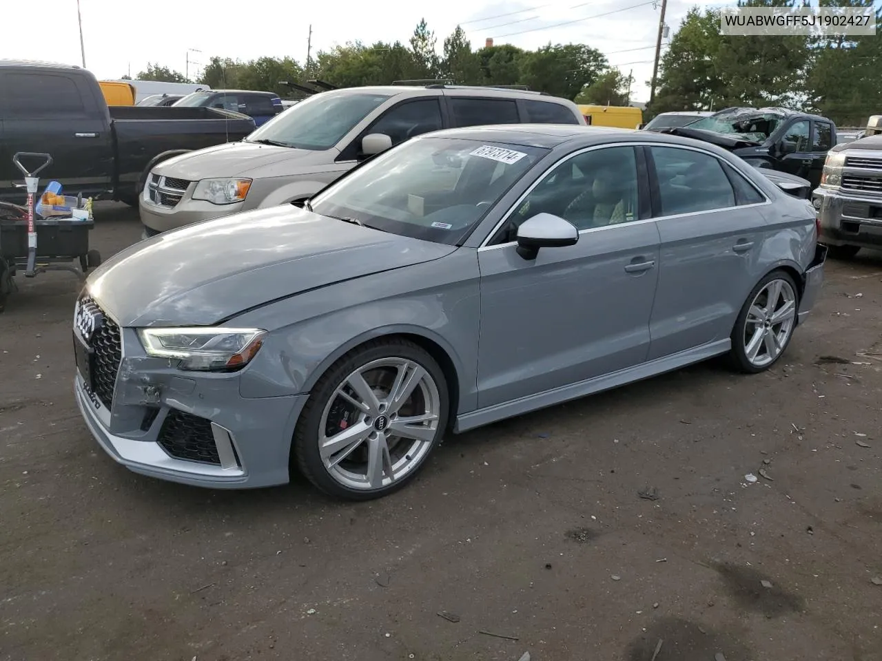 WUABWGFF5J1902427 2018 Audi Rs3