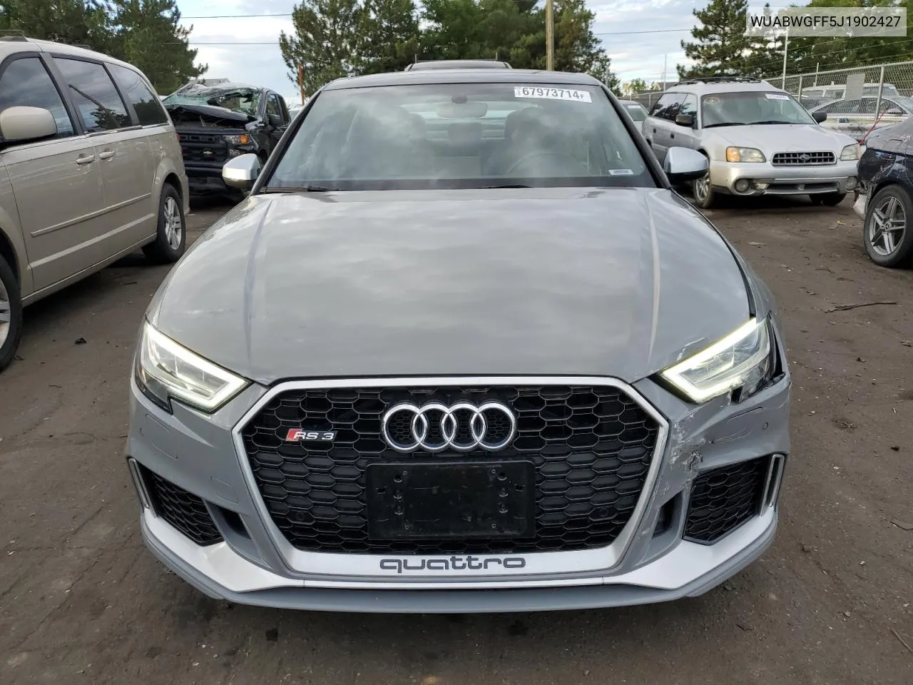 WUABWGFF5J1902427 2018 Audi Rs3