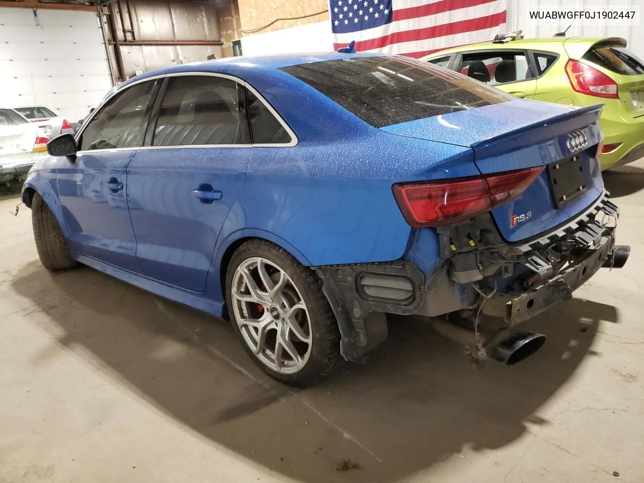 WUABWGFF0J1902447 2018 Audi Rs3