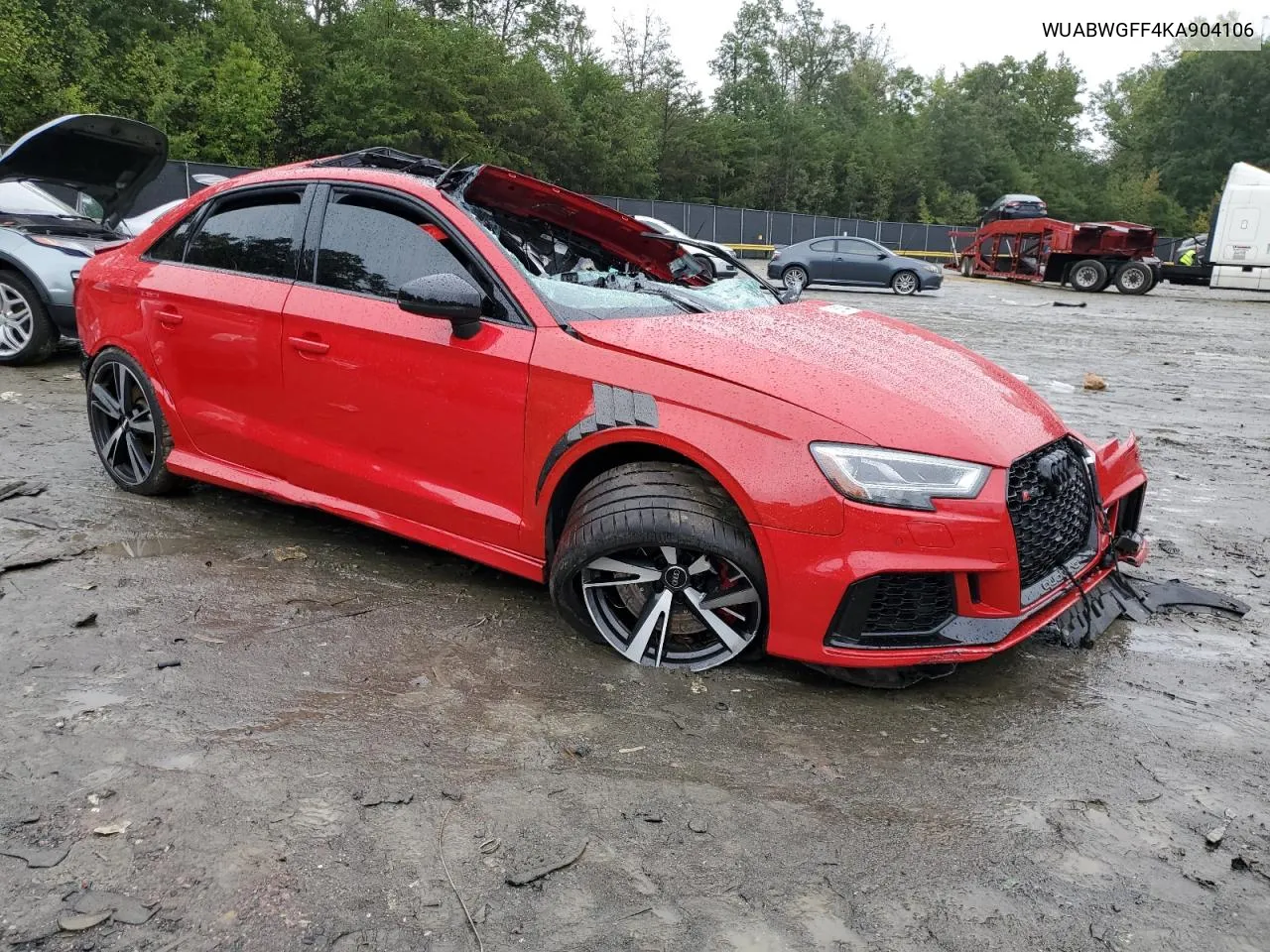 WUABWGFF4KA904106 2019 Audi Rs3