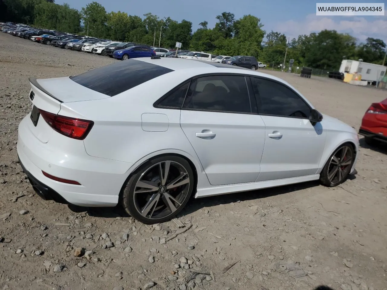 WUABWGFF9LA904345 2020 Audi Rs3