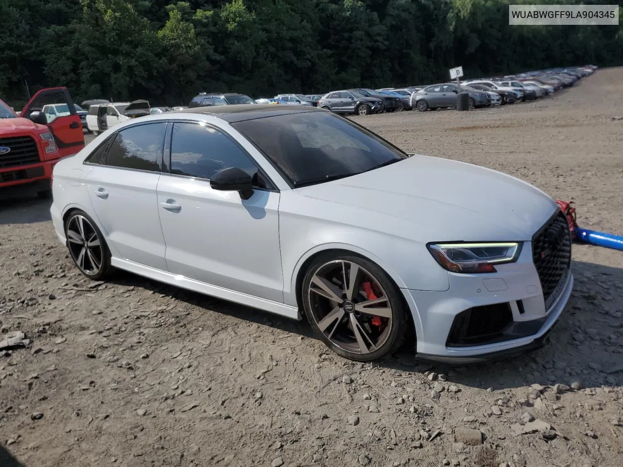 WUABWGFF9LA904345 2020 Audi Rs3