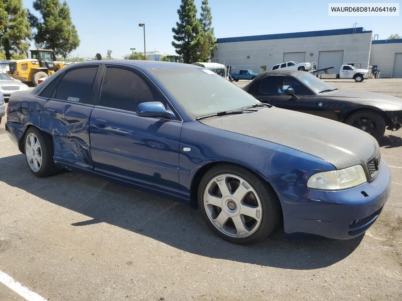 2001 Audi S4 2.7 Quattro VIN: WAURD68D81A064169 Lot: 69227804