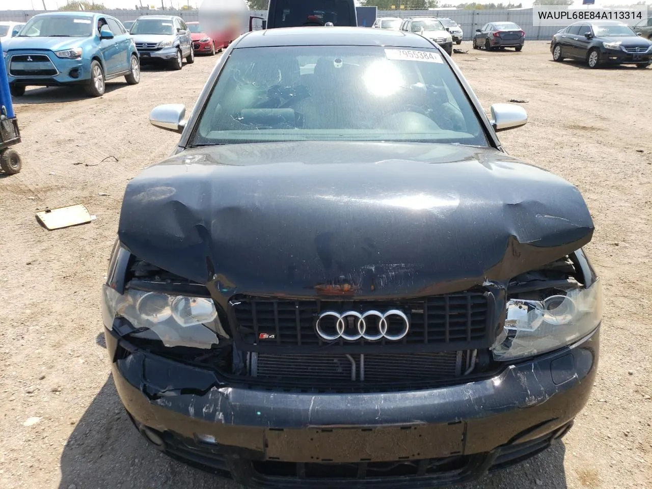 2004 Audi S4 VIN: WAUPL68E84A113314 Lot: 67955384